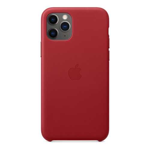 Чехол Apple для iPhone 11 Pro Leather Case - (PRODUCT)RED в Теле2