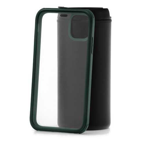 Чехол Apple iPhone 11 Kruche Flexible Side Frame Dark green в Теле2