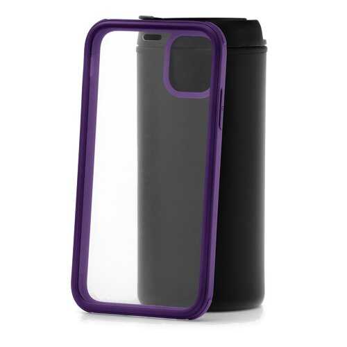 Чехол Apple iPhone 11 Kruche Flexible Side Frame Purple в Теле2