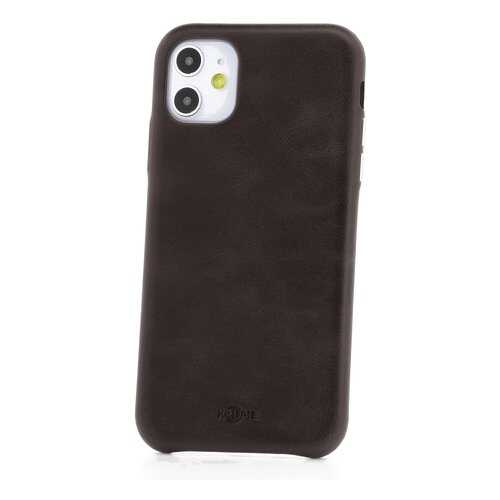 Чехол Apple iPhone 11 Kruche IXSMAXL E02 Leather Dark Brown в Теле2