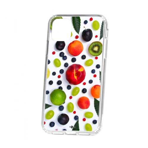 Чехол Apple iPhone 11 Kruche Print Fruits в Теле2