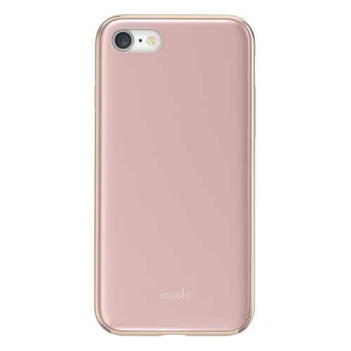 Чехол Apple Moshi iGlaze Ultra Slim Snap On iPhone 7/8 розовый 99MO088305 в Теле2