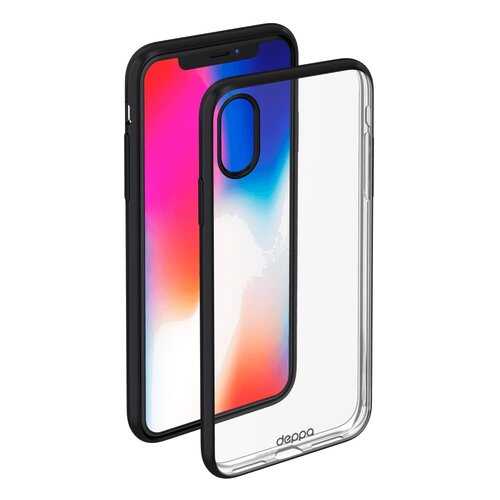 Чехол Deppa Gel Plus Case матовый для Apple iPhone X Black в Теле2