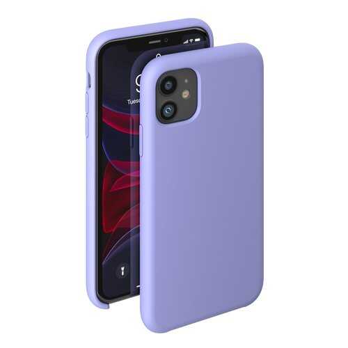Чехол Deppa Liquid Silicone Case для Apple iPhone 11 (Лавандовый) в Теле2