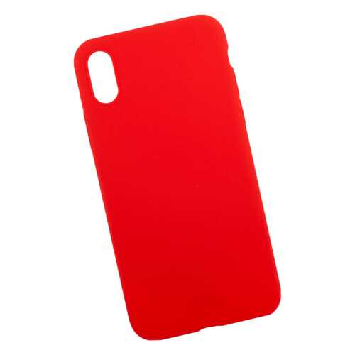 Чехол для iPhone X WK-2018 Liquid Silicone Phone Case (красный) в Теле2