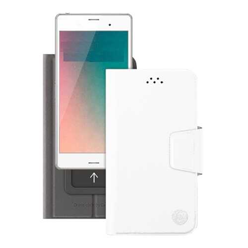 Чехол для смартфона Deppa Wallet Slide M 43-55 White в Теле2