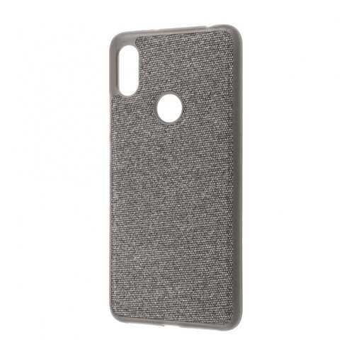 Чехол Fiber Logo для Xiaomi Redmi 7 Grey в Теле2