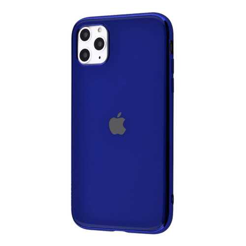 Чехол GLOSSY LOGO для Apple iPhone 11 Pro Blue в Теле2