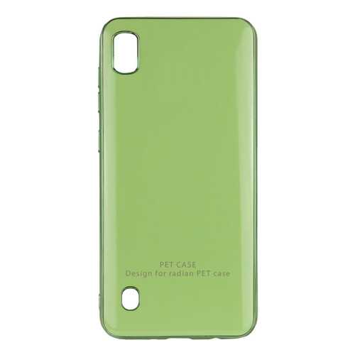 Чехол GLOSSY LOGO для Samsung Galaxy A10 (A105F) Green в Теле2