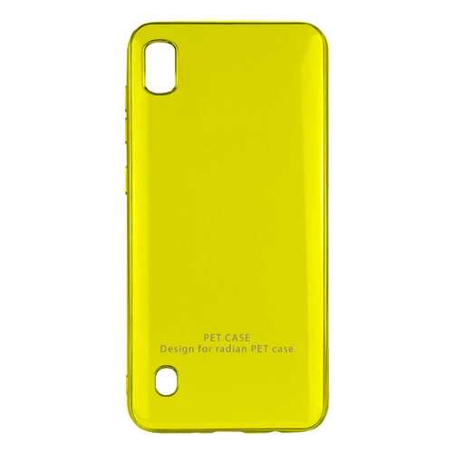 Чехол GLOSSY LOGO для Samsung Galaxy A10 (A105F) Yellow в Теле2