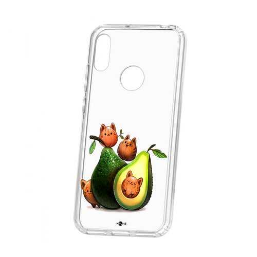 Чехол Huawei Y6 2019 Kruche Print Авокотики в Теле2