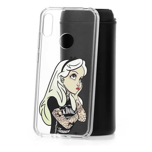 Чехол Huawei Y6 2019 Kruche Print Tattoo Girl в Теле2