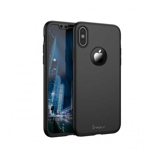 Чехол iPaky 360 градусов для Apple iPhone X Black в Теле2