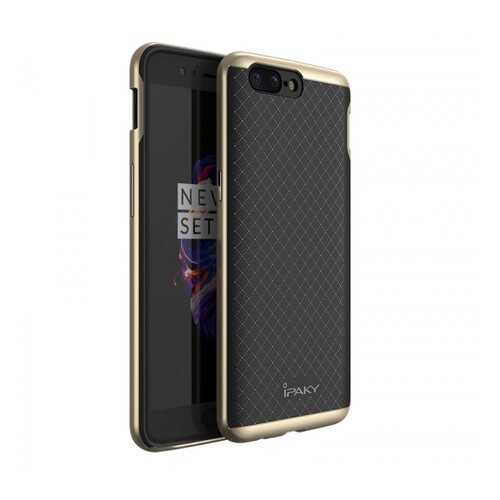 Чехол iPaky +PC для OnePlus 5 Black/Gold в Теле2