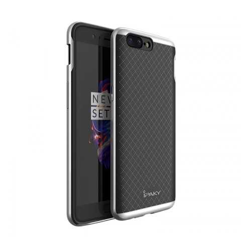 Чехол iPaky +PC для OnePlus 5 Black/Silver в Теле2