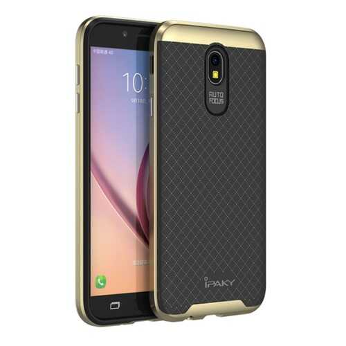 Чехол iPaky +PC для Samsung J730 Galaxy J7 (2017) Black/Gold в Теле2