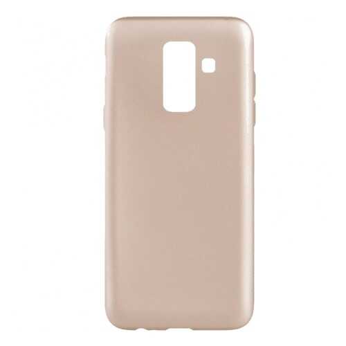 Чехол J-Case THIN для Samsung Galaxy A6 Plus (2018) Gold в Теле2