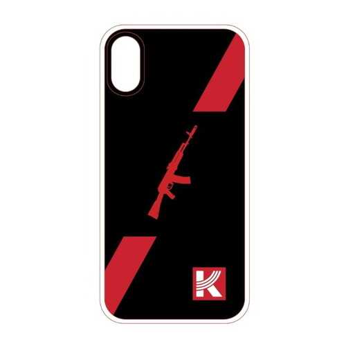 Чехол КАЛАШНИКОВ для Apple iPhone X/iPhone XS Black/Red в Теле2