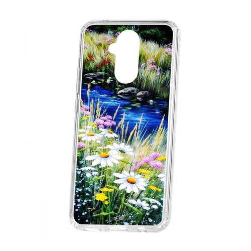 Чехол Kruche Huawei Mate 20 Lite Print Ромашки у ручья в Теле2