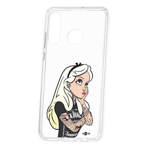 Чехол Kruche Huawei P30 Lite Print Tattoo Girl в Теле2