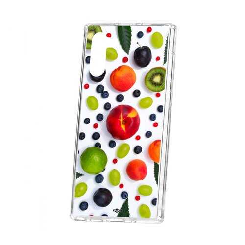 Чехол Kruche Print для Samsung Galaxy Note 10 Fruits в Теле2