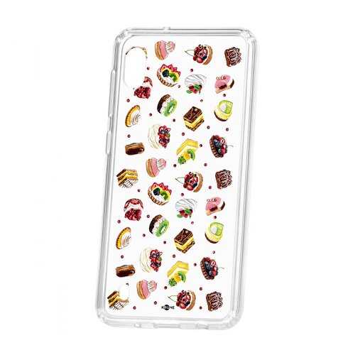 Чехол Kruche Samsung Galaxy A10 2019 Print Cake в Теле2