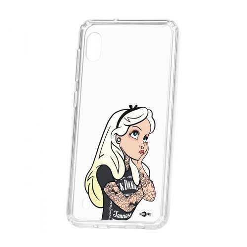 Чехол Kruche Samsung Galaxy A10 2019 Print Tattoo Girl в Теле2