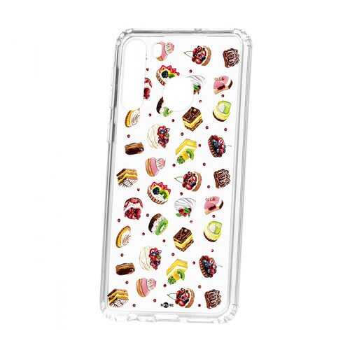 Чехол Kruche Samsung Galaxy A21 Print Cake в Теле2