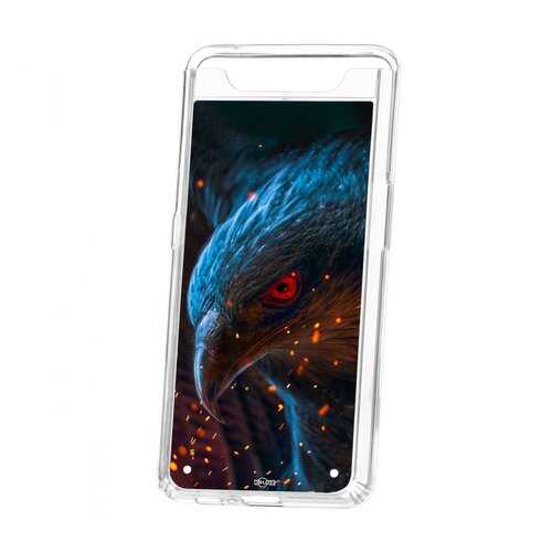 Чехол Kruche Samsung Galaxy A80 Print Орел в Теле2