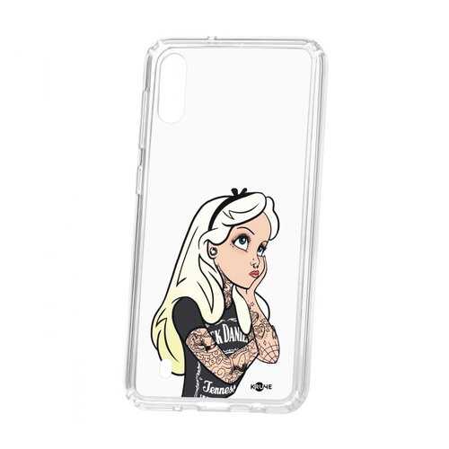 Чехол Kruche Samsung Galaxy M10 Print Tattoo Girl в Теле2