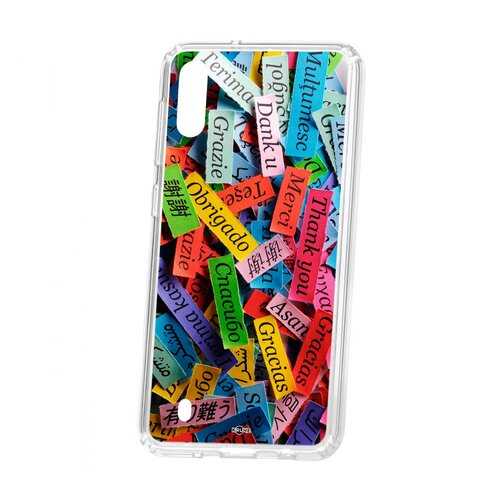 Чехол Kruche Samsung Galaxy M10 Print Thank you в Теле2