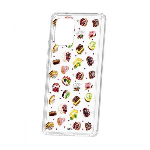 Чехол Kruche Samsung Galaxy S10 Lite Print Cake в Теле2