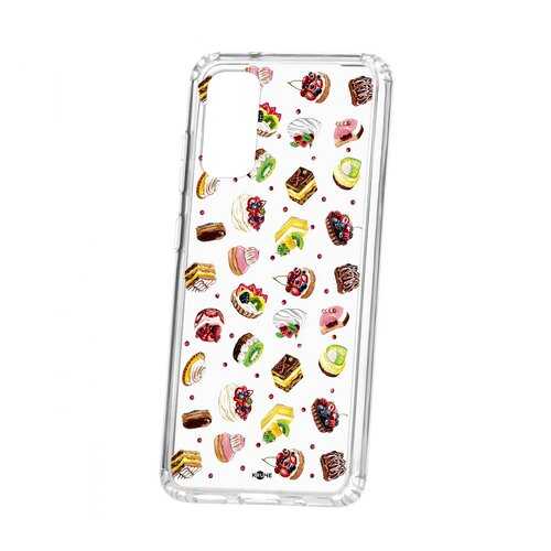 Чехол Kruche Samsung Galaxy S20 Print Cake в Теле2