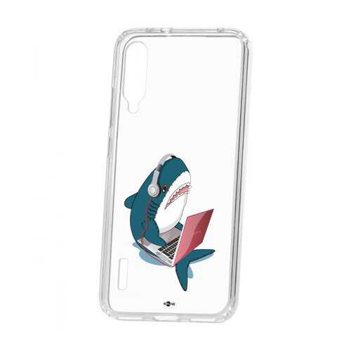 Чехол Kruche Xiaomi Mi A3 Print Акула в Теле2