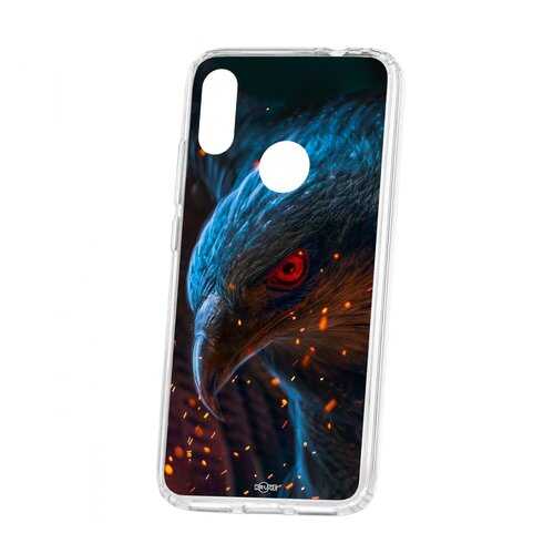 Чехол Kruche Xiaomi Redmi Note 7 Print Орел в Теле2