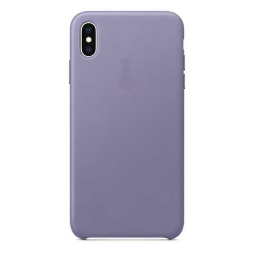 Чехол Leather Case для iPhone X/XS, LCIPXXS-08-LILA в Теле2