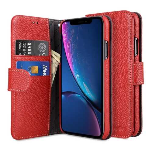 Чехол Melkco для Apple iPhone Xr - Wallet Book Type - Red в Теле2