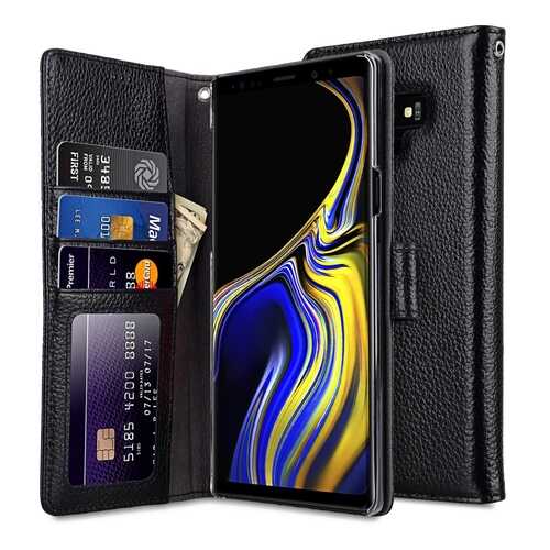 Чехол Melkco для Samsung Galaxy Note 9 - Wallet Book ID Slot Type, Black в Теле2