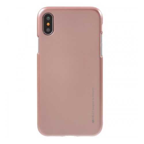 Чехол Mercury iJelly Metal series для Apple iPhone X/XS Rose Gold в Теле2