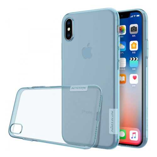 Чехол Nillkin Nature Series для Apple iPhone X (5.8) / XS (5.8) Blue в Теле2