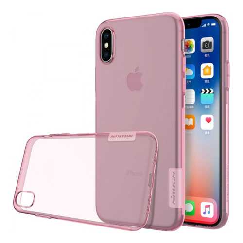 Чехол Nillkin Nature Series для Apple iPhone X (5.8) / XS (5.8) Pink в Теле2