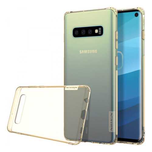 Чехол Nillkin Nature Series для Samsung Galaxy S10+ Gold в Теле2