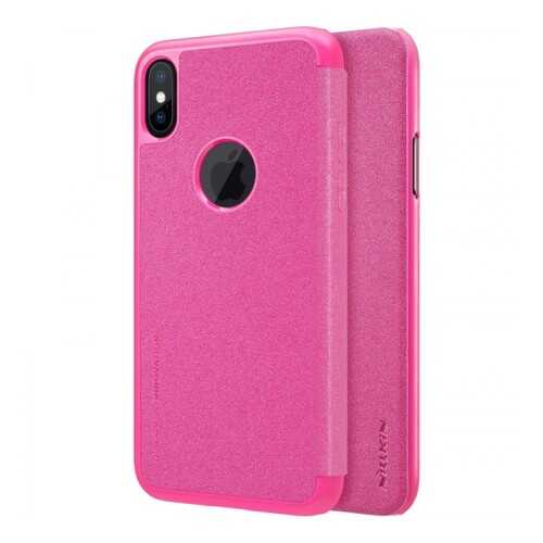 Чехол Nillkin Sparkle Series для Apple iPhoneX/XS Pink в Теле2