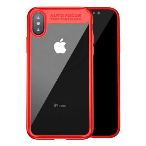 Чехол Rock Clarity Series для Apple iPhone X / XS Red в Теле2