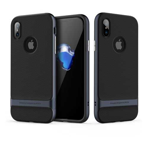 Чехол Rock Royce Series для Apple iPhone X/Xs Dark Blue в Теле2