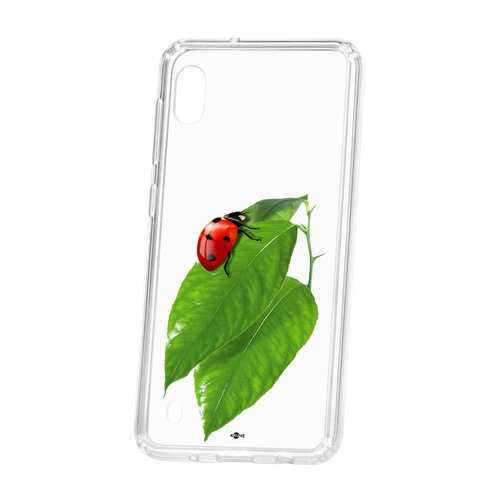 Чехол Samsung Galaxy A10 2019 Kruche Print Ladybug в Теле2