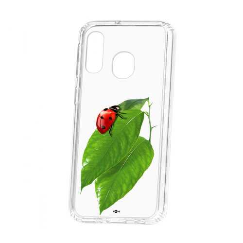 Чехол Samsung Galaxy A40 2019 Kruche Print Ladybug в Теле2