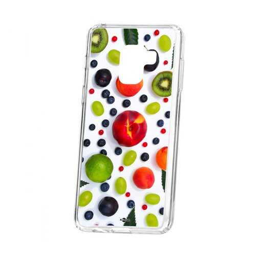 Чехол Samsung Galaxy A8 2018 (A530) Kruche Print Fruits в Теле2