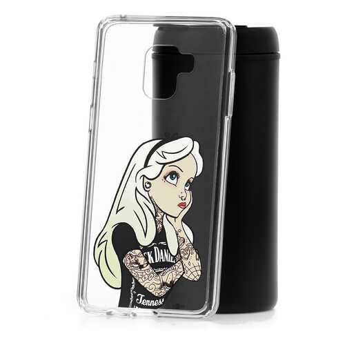 Чехол Samsung Galaxy A8+ 2018 (A730) Kruche Print Tattoo Girl в Теле2