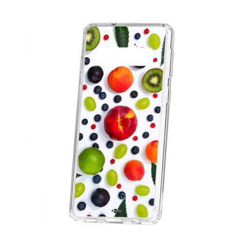 Чехол Samsung Galaxy S10 Kruche Print Fruits в Теле2